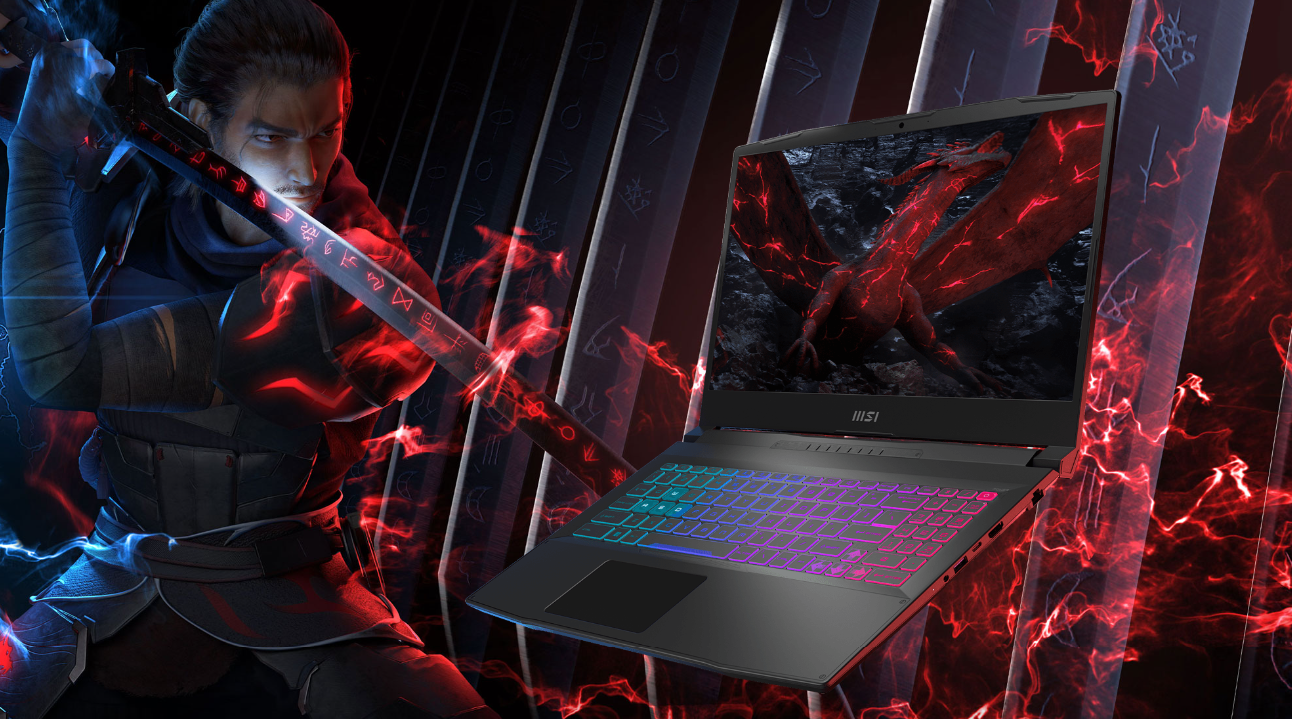MSI Katana 17 B13UCRK i5-13420H | 17.3" | RTX 3050 | 16GB | 512GB